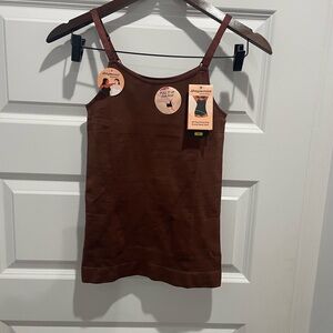 Shapermint Chocolate Brown Cami